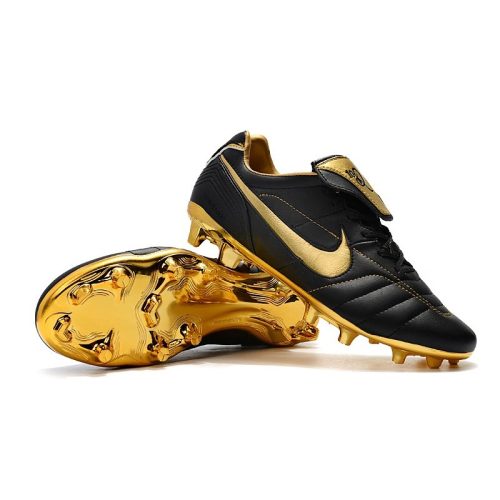 Nike Tiempo Legend 7 R10 Elite FG fodboldstøvler til mænd - Sort Guld_5.jpg